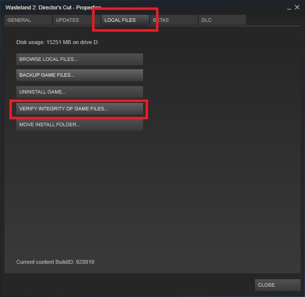 steam download corrupt windows 10